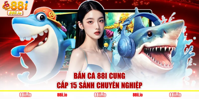 Bắn cá 88I cung cấp 15 sảnh chuyên nghiệp