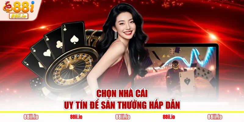 Chọn nhà cái uy tín để săn thưởng hấp dẫn
