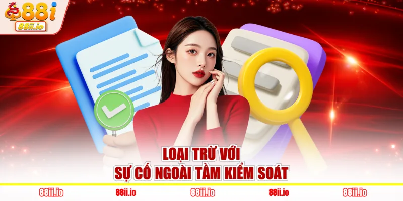 Loại trừ với sự cố ngoài tầm kiểm soát
