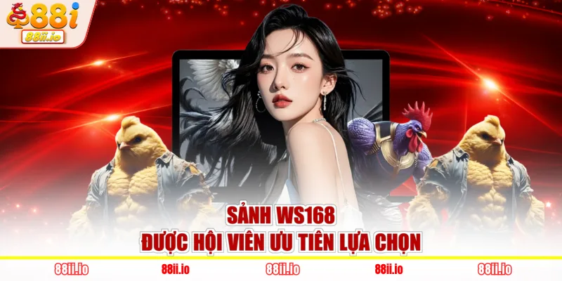 Sảnh WS168 được hội viên ưu tiên lựa chọn